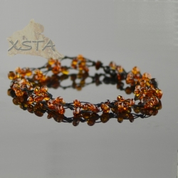 Cognac cherry Baltic amber necklace Cognac cherry Baltic amber necklace